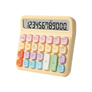 晨光多巴胺语音计算器高颜值女神款多功能计算机办公室用办公用财务商用大学生专用小学生迷你小型可爱网红