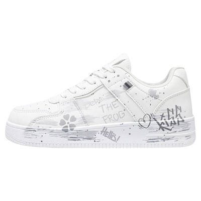 汤姆猫渐变灰涂鸦空军一号板鞋