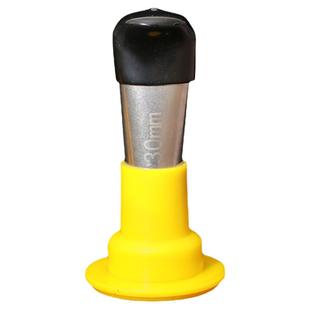 不锈钢胶嘴带底座一体打胶神器玻璃门窗外墙结构胶枪头鸭嘴型枪咀