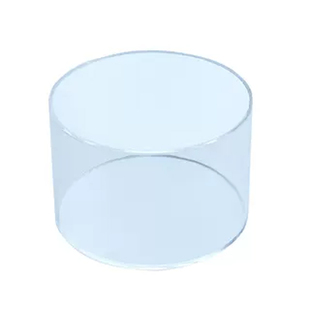 亚克力空心圆柱瓷器珠宝展台圆形底座摆件装饰高透明古董展示台