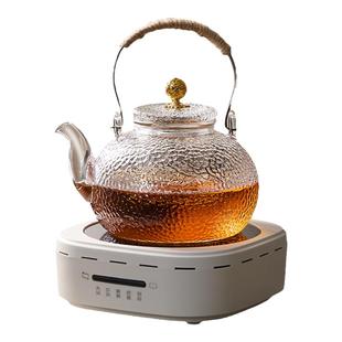 宝选玻璃煮茶壶可明火专用烧水壶围炉耐高温泡茶壶电陶磁炉煮茶器