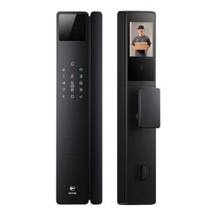德施曼旗下龙霆A3F人脸猫眼指纹密码锁智能门锁家用监控电子锁