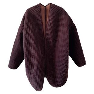 女式新款棉衣2024冬季金丝绒欧货洋气宽松高级感超好看棉服女款潮