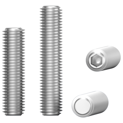 304不锈钢内六角平端紧定螺丝