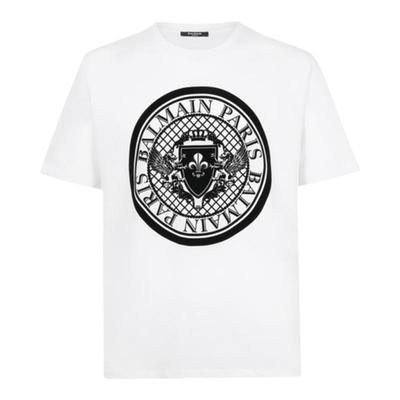 BALMAIN男士经典休闲棉质短袖T恤