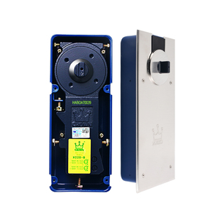 皇冠正品地弹簧H220-B有框门木门N-818黑色地弹璜无框玻璃门地簧