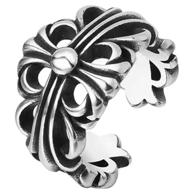 高版本十字架戒指男女潮指环尾戒