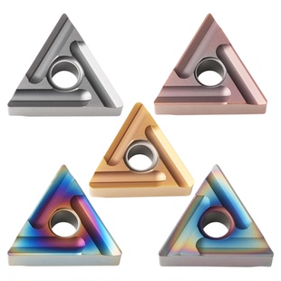 三角形数控车刀片TNMG160404R-S 钢件不锈钢通用外圆开槽