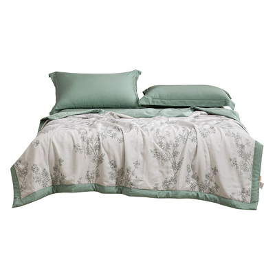 100%蚕丝天丝夏被四件套夏凉被