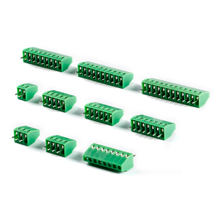 KF128-2.54-2/3/4/5/6/7/8-12P直插 2.54mm间距螺钉式PCB接线端子