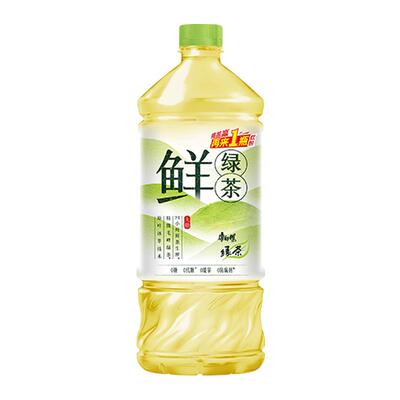 康师傅无糖鲜绿茶解渴900ml*8瓶