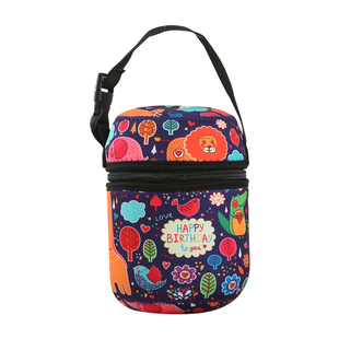 物生物Hello糖豆焖烧保温杯套保温饭盒辅食罐防摔保护套500 700ml