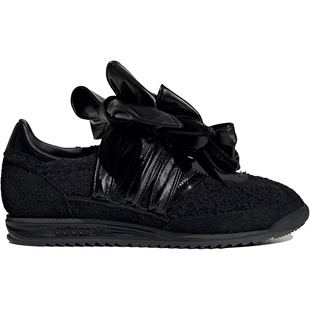 Adidas/阿迪达斯官方正品三叶草女士时尚耐磨蝴蝶结休闲鞋JH7342