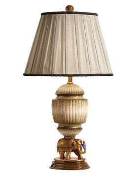 茱莉安美式艺术纯铜客厅台灯摆件