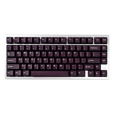 vior紫透键帽闪粉大全套双色原厂