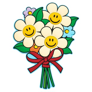 wiggle wiggle可爱镜子手持化妆镜子大号高颜值手柄镜便携美容院