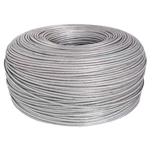 镀锌包塑钢丝绳2mm-12mm户内外拉大棚葡萄架牵引软线遮阳网晾衣绳