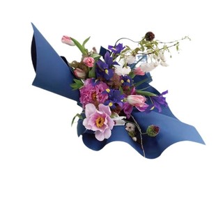 苔米 风华艺术纸加厚鲜花束包装纸防水耐撕木棉纸纯色纸花艺材料