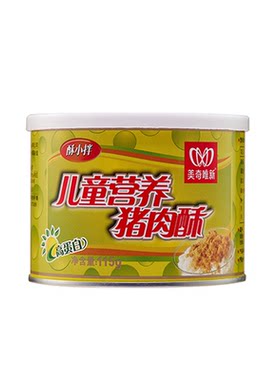 儿童早餐粥饭肉松辅食营养好吃