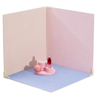 ins风拍照道具定制拍摄背景板PVC肌理磨砂水泥板白色背景墙创意摆件产品美甲美食蛋糕烘焙场景布置背景布摄影