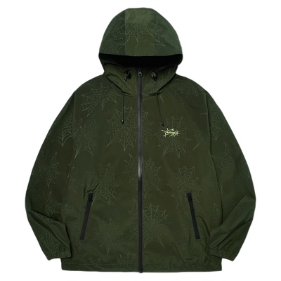 男女同款新款美式拉链连帽外套