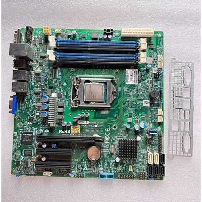 【议价-可维修】E3-1220V3 X10SLL 主板 工控板卡 工控备件  /均