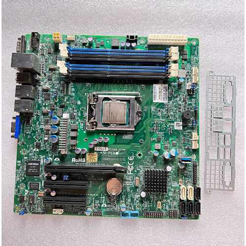 议价可维修超微x10sllf单路服务器主板E31220V3