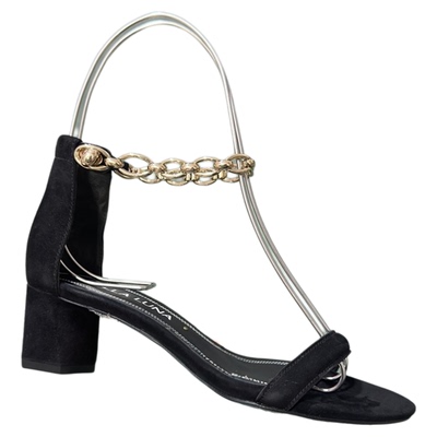 LUNAL休闲一字带时尚气质高跟鞋