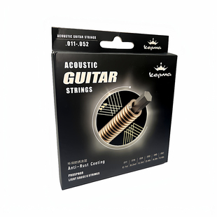 卡普马吉他原装EC套琴弦磷青铜民谣通用弦套装钢丝弦011规格kepma