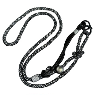 爆闪珠子可调节手机链挂绳挂件创意新款黑白灰简约高级背带长款斜挎可背绳子挂脖式吊绳包包替换带旅游防盗壳