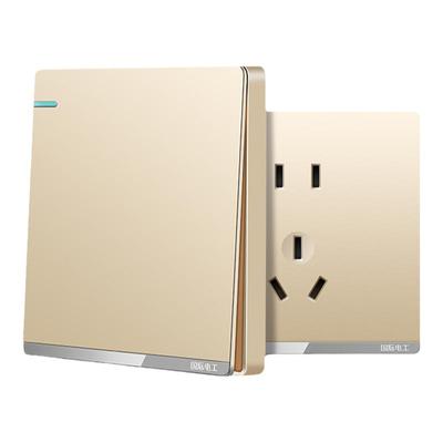 国际电工10A开关插座面板