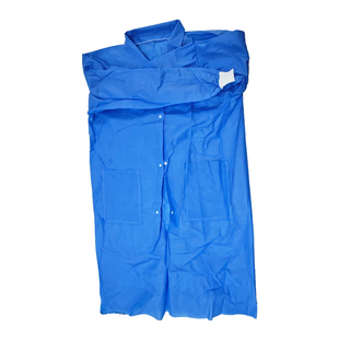 一次性白大褂工作服实验服无纺布隔离衣工厂防护参观防水防尘加厚