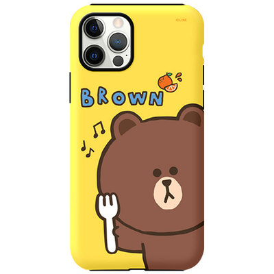 LINE卡通iPhone12双层手机壳