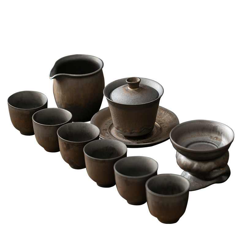 复古功夫茶具套装办公室泡茶器