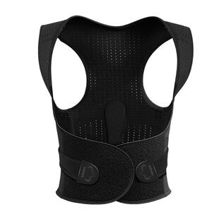 背背佳男士新C矫姿带轻薄透气开肩护腰矫正带挺拔背部改善体态带