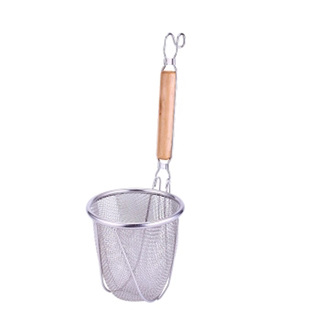 面捞米线粉篱网漏笊篱不锈钢麻辣烫漏勺捞面勺煮面勺大漏勺过滤网