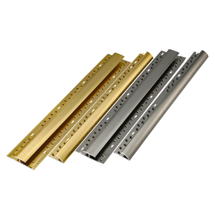 铝合金瓷砖收口条不锈钢收边条压条直角包边卫生间地砖装饰条极窄