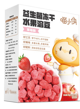 喵小侠益生菌冻干水果溶溶豆