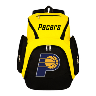 步行者队篮球包大容量定制双肩包运动训练装备包学生书包nba背包
