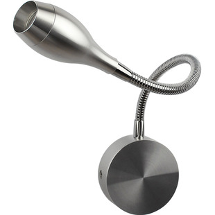 聚光软管射灯3W照画明装背景墙灯 led射灯玄关灯卧室灯床头壁灯1W