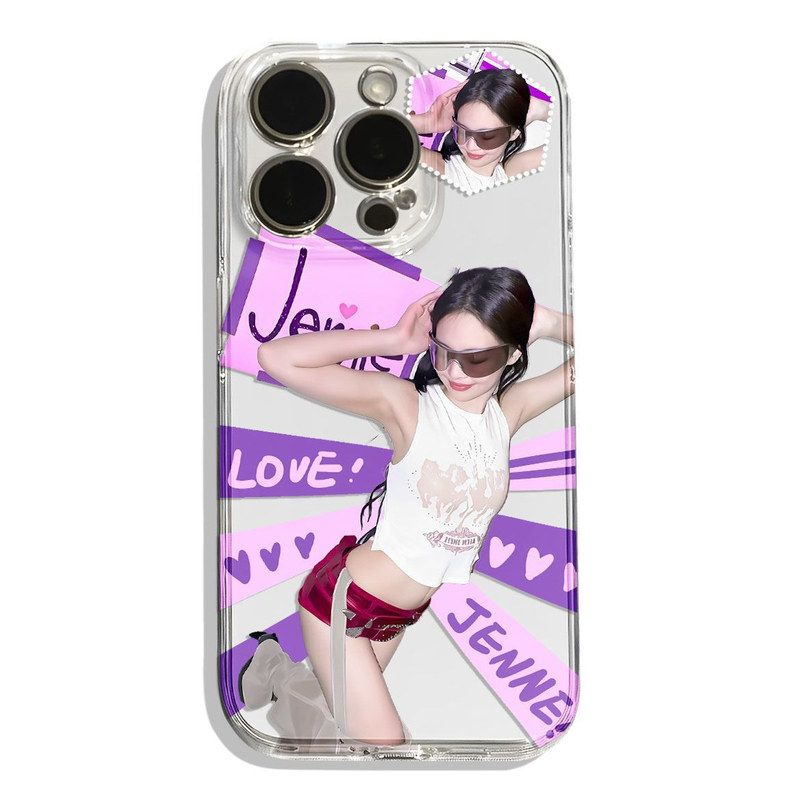 华为PURA90ins风iPhone14苹果1pm2创意透明13ProMax软小众小米17ULTRA适用15PLUS手机壳OPPORENO16火辣金珍妮