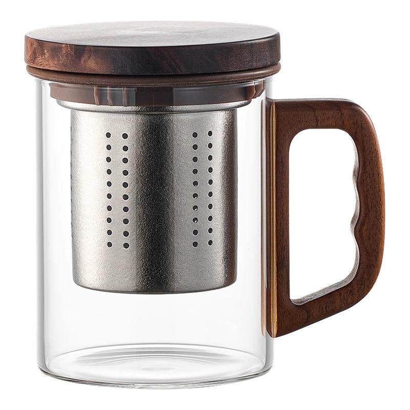 【纯钛内胆】99%抑菌茶水分离杯