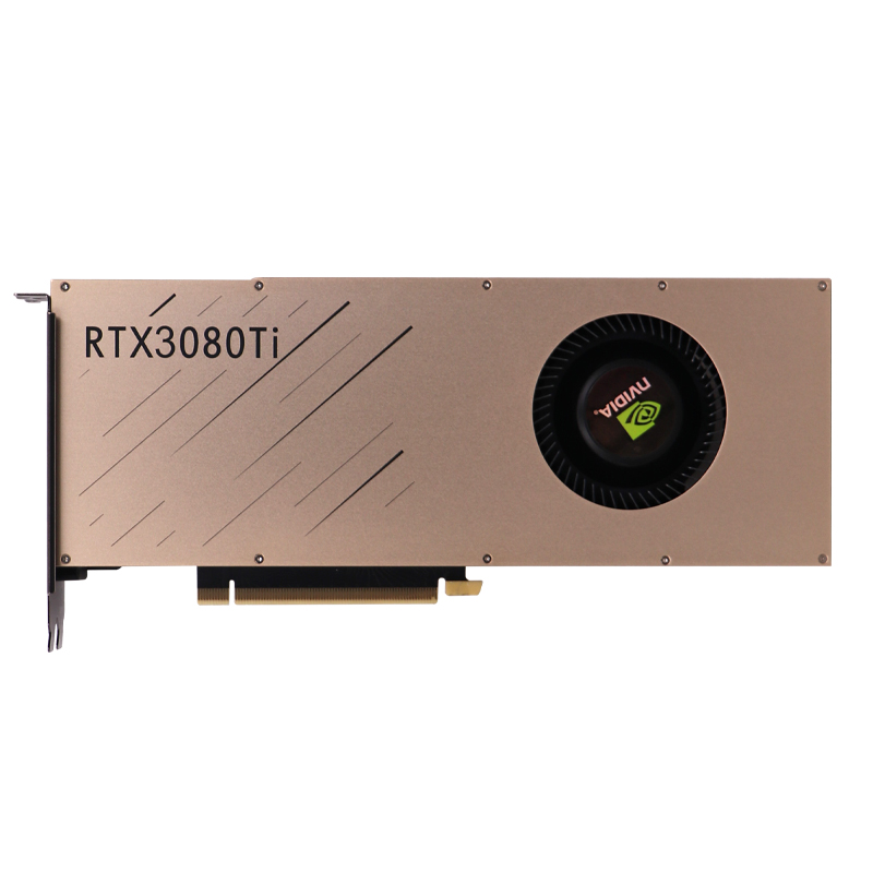 英伟达全新RTX3080Ti涡轮公版 AI深度学习运算加速服务器显卡