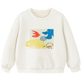 【艺术家联名】迷你巴拉巴拉男女童卫衣2025秋新品儿童长袖上衣