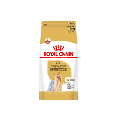 皇家狗粮约克夏专用PRY28约克夏成犬粮小型成犬专用干粮1.5KG