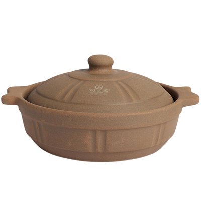 无釉原陶砂锅炖锅煲汤家用