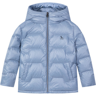 hazzys哈吉斯童装男女童鹅绒羽绒服25冬新蓄热抑菌保暖外套
