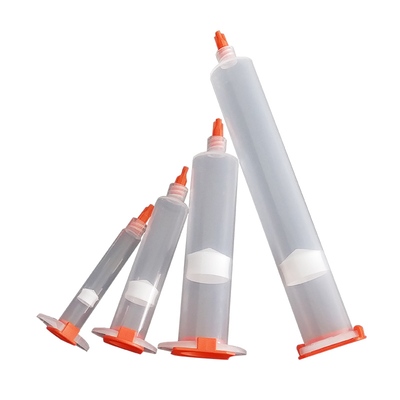 点胶机针筒点胶针管3/5/10/30/55CC工业塑料筒堵头后盖活塞四件套