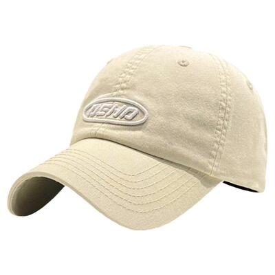 韩版潮牌刺绣字母春夏防晒棒球帽