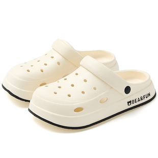 德国手术室洞洞鞋女款夏季2026新款eva厚底防滑防臭护士包头拖鞋